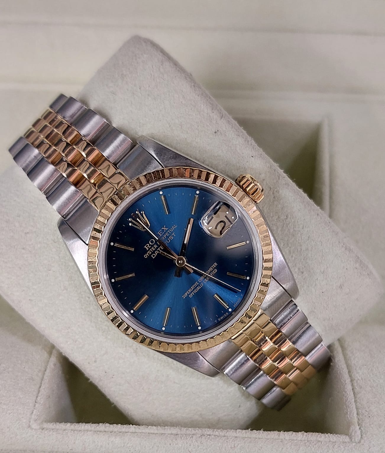 Rolex datejust oro e on sale acciaio